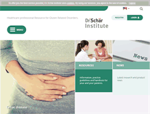 Tablet Screenshot of drschaer-institute.com